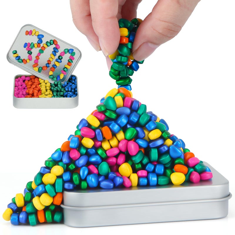 DYRDM 300 Original Ferrite Putty Multicolr Sensory Stones Adult Fidget Stress Relief Desk Office Item Ferrite Stones Stocking Stuffers Gifts - Image 3