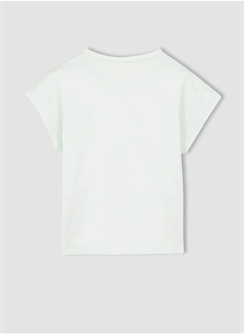DeFacto Basic Short Sleeve Crop T-Shirt