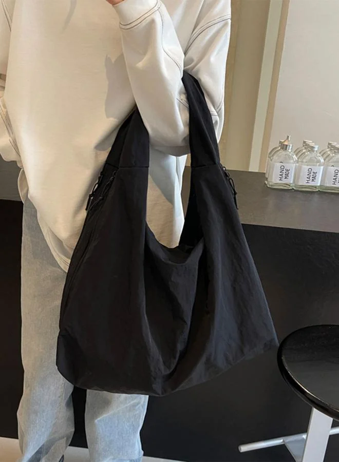 تايك تو شنطة كتف سادة بسحاب للإغلاق