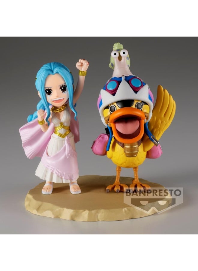 Banpresto Banpresto One Piece World Collectable Log  Nefeltari Vivi & Karoo Statue  - Image 4