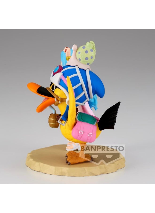Banpresto Banpresto One Piece World Collectable Log  Nefeltari Vivi & Karoo Statue  - Image 3