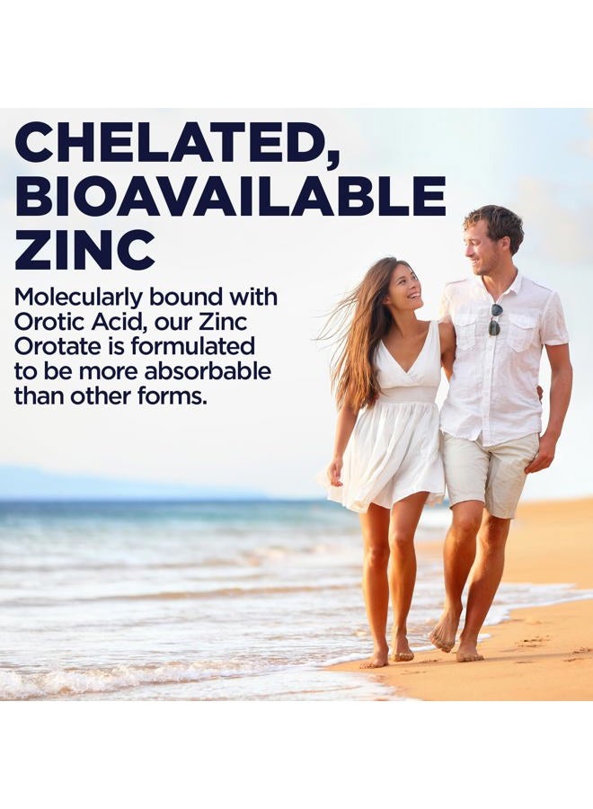 KAL Zinc Orotate 30mg, Sustained Release, Chelated Zinc Tablets, Immune Support Supplement, Protein Synthesis, Metabolism, Energy Support, Vegan, Gluten Free, 60-Day Guarantee, 90 Servings, 90 Tablets - Image 5