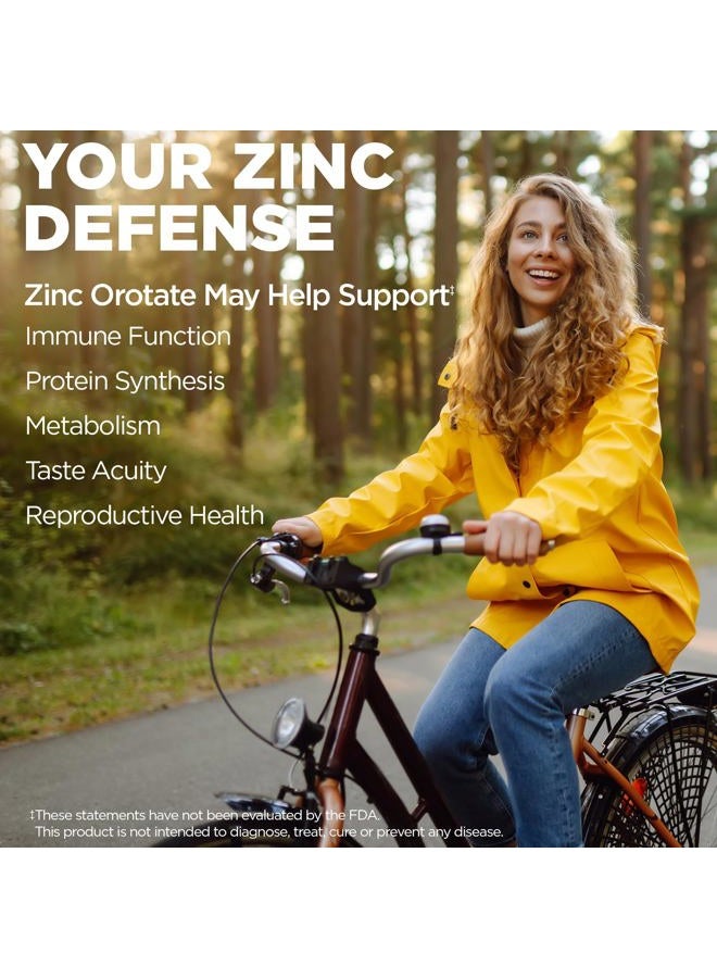 KAL Zinc Orotate 30mg, Sustained Release, Chelated Zinc Tablets, Immune Support Supplement, Protein Synthesis, Metabolism, Energy Support, Vegan, Gluten Free, 60-Day Guarantee, 90 Servings, 90 Tablets - Image 3