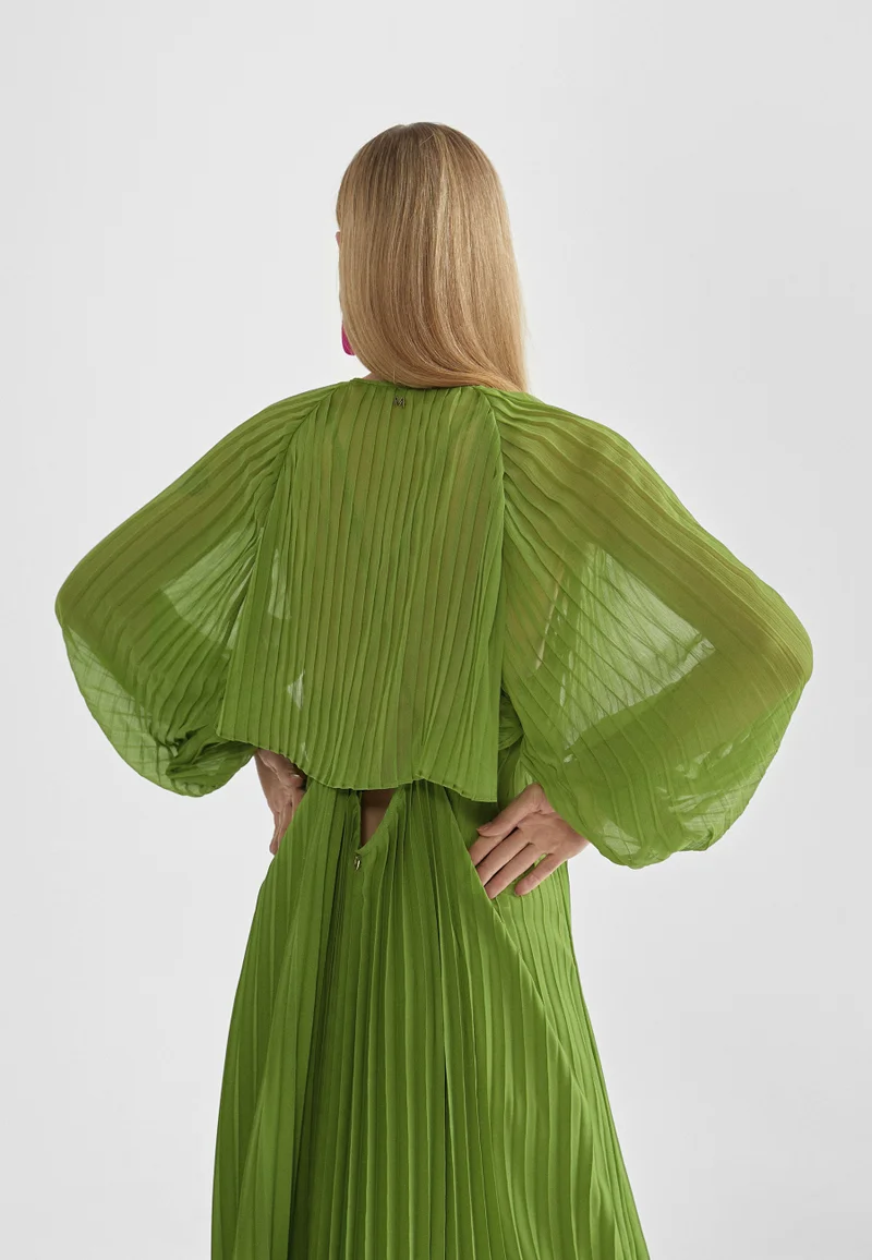 Lola Casademunt Pleated bolero