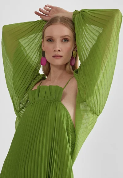 Lola Casademunt Pleated bolero