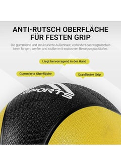 SPORT MSPORTS Premium Medical Ball 1-10 kg | Professional Studio Quality | For Gym, Fitness Training, Body Building, Physical Therapy, Rehabilitation | Various Colours  - Image 4