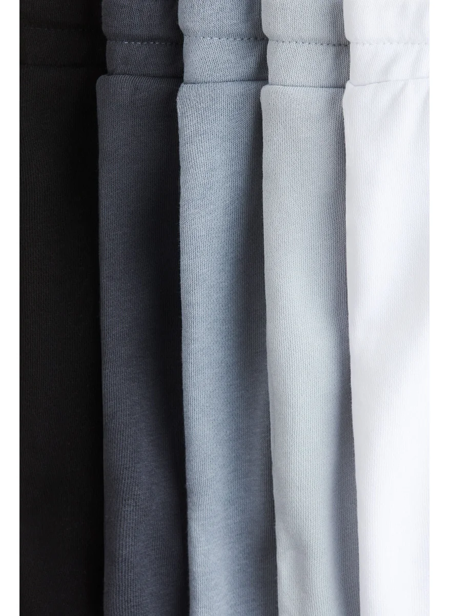 H&M 5-Pack Knee-Length Sweatshorts