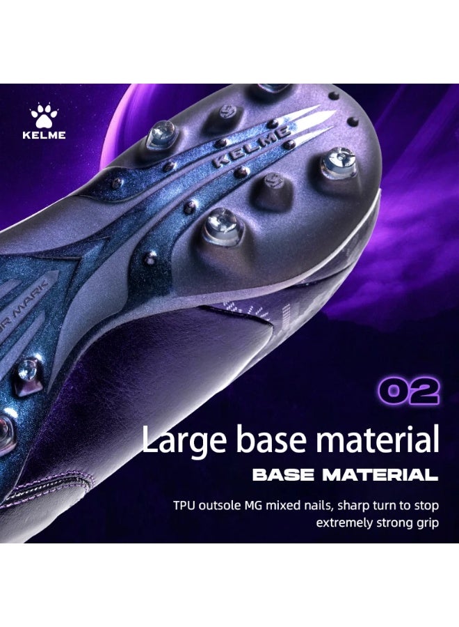 كيلمي حذاء كرة القدم للبالغين من MG - حذاء كرة القدم الاحترافي من جلد الكنغر - سلسلة القديس القهري - حذاء كرة القدم المضاد للانزلاق - Image 3