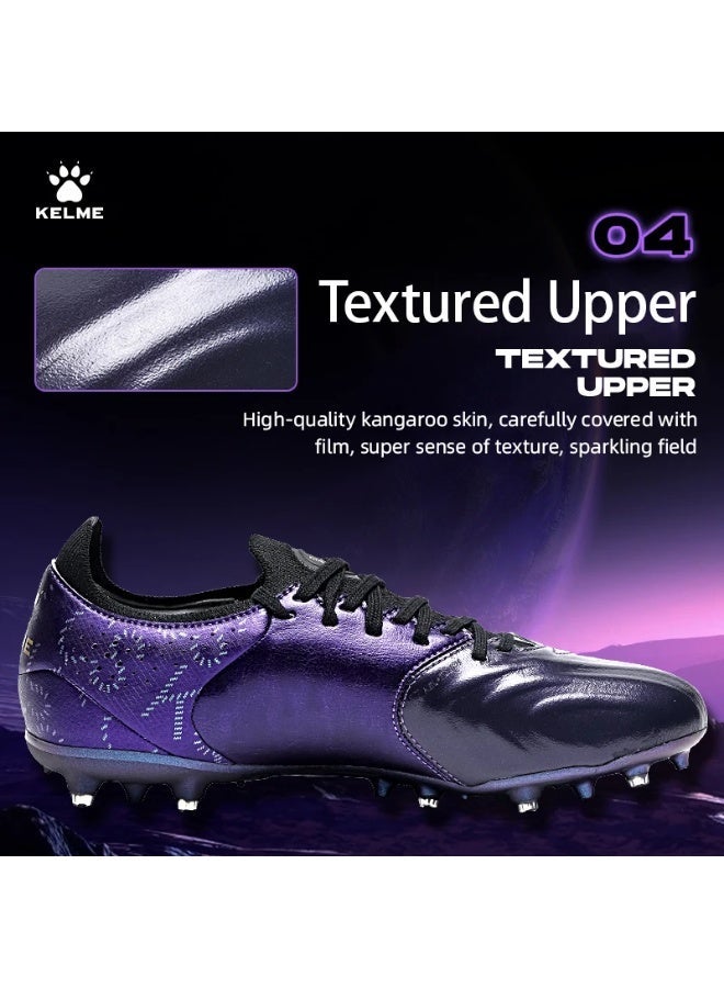 كيلمي حذاء كرة القدم للبالغين من MG - حذاء كرة القدم الاحترافي من جلد الكنغر - سلسلة القديس القهري - حذاء كرة القدم المضاد للانزلاق - Image 4