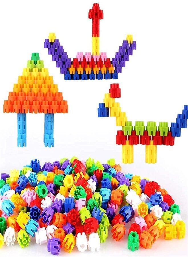 KITIKITTZ Assembly DIY Colorful Educational Learning Building Smart City Blocks for Kids (UNIFILX-Cube) - Image 1