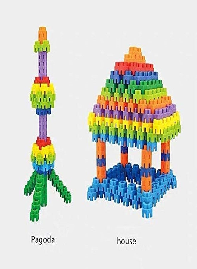 KITIKITTZ Assembly DIY Colorful Educational Learning Building Smart City Blocks for Kids (UNIFILX-Cube) - Image 5