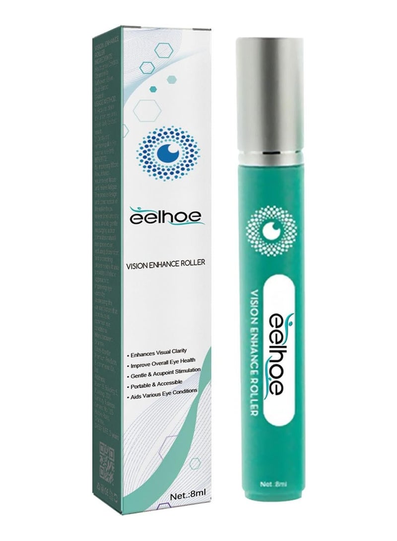 EELHOE Vision Enhance Roller, Ophthlamed Vision Enhance Roller, Eye Massage Roller, Relieve Eye Strain, Enhances Visual Clarity, Eye Massage to Relieve Fatigue and Improve Vision (1PC) - Image 1