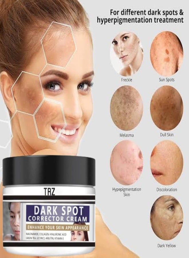 TRZ Ark Spot Remover Cream for Hyperpigmentation, Dark Spots, Age Spots, Freckles, Improves Skin Texture, No Chemical Bleaching Agents - Image 2