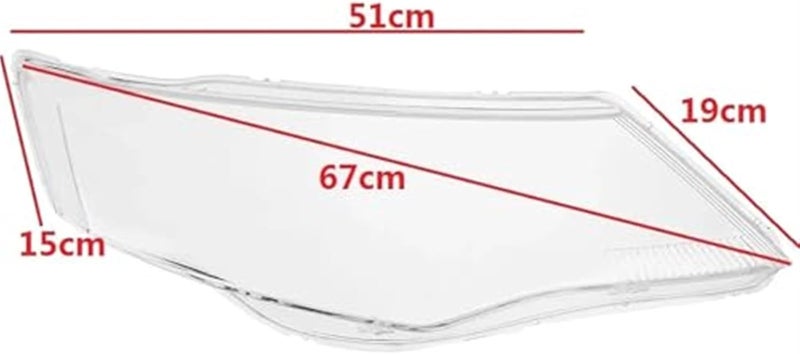 Wivplex Headlamp Shell Transparent Cover for Outlander 2007-2009 - Image 2