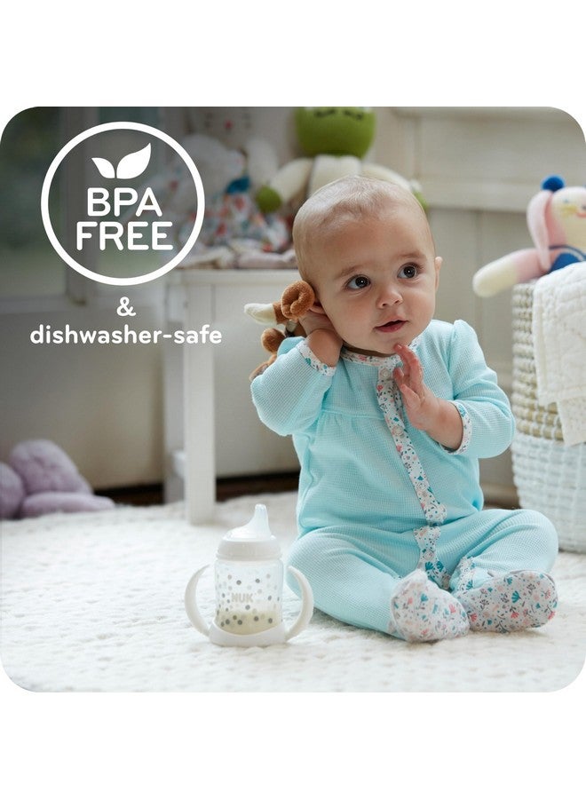 نوك كوب NUK للمتعلمين، 10 أونصة، 8 أشهر فأكثر، قطعتان - كوب شرب خالٍ من مادة BPA، مقاوم للانسكاب - Image 3