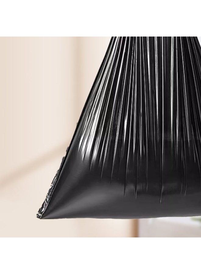 Sodolike Shangdao Drawstring Garbage Bags, Black, 45*50cm, 150 Pieces, Single-sided, 1 Micron Thick, Perforated, Hand-held, Automatic Closure - Image 4