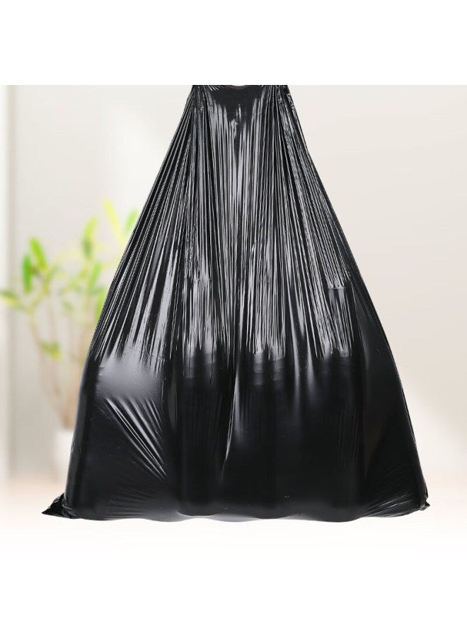 Sodolike Shangdao Drawstring Garbage Bags, Black, 45*50cm, 150 Pieces, Single-sided, 1 Micron Thick, Perforated, Hand-held, Automatic Closure - Image 2