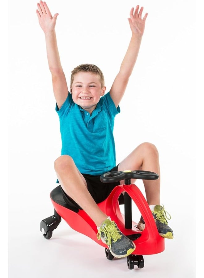 Kids Swing Car Red/Black MN067 - Image 1