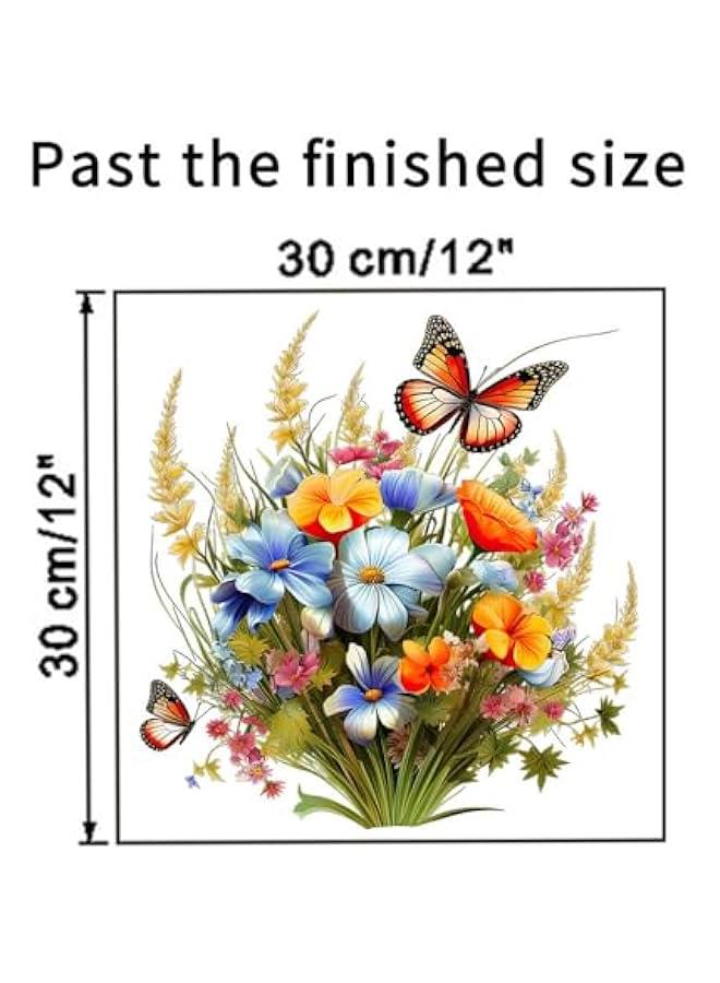 Toilet Stickers Bathroom Wall Decor Flowers Plant erflies Vinyl Sticker Wall Decals Peel and Stick Wall Stickers for Living Room Bedroom, Bathroom Self-Adhesive Toilet Seat Decals Decor - Image 2