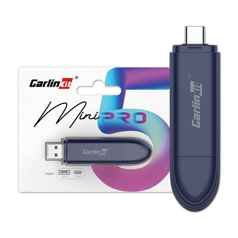 Carlinkit Mini SE Pro Wireless Adapter for OEM Wired CarPlay OEM Wired Android AutoCompatible with iOS 10 Android 10 and Above Fast Connection No Latency Deep Blue - Image 2