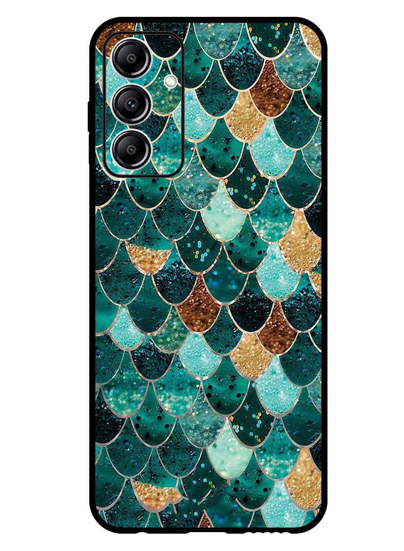 Theodor Protective Case Anti Scratch Shock Proof Bumper Cover For Samsung Galaxy A15 Fish Gills Pattern - Image 1