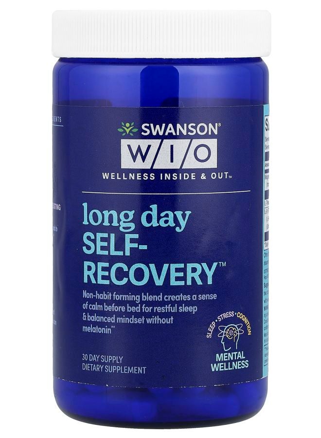 Swanson WIO Long Day Self-Recovery™ 60 Capsules - Image 1