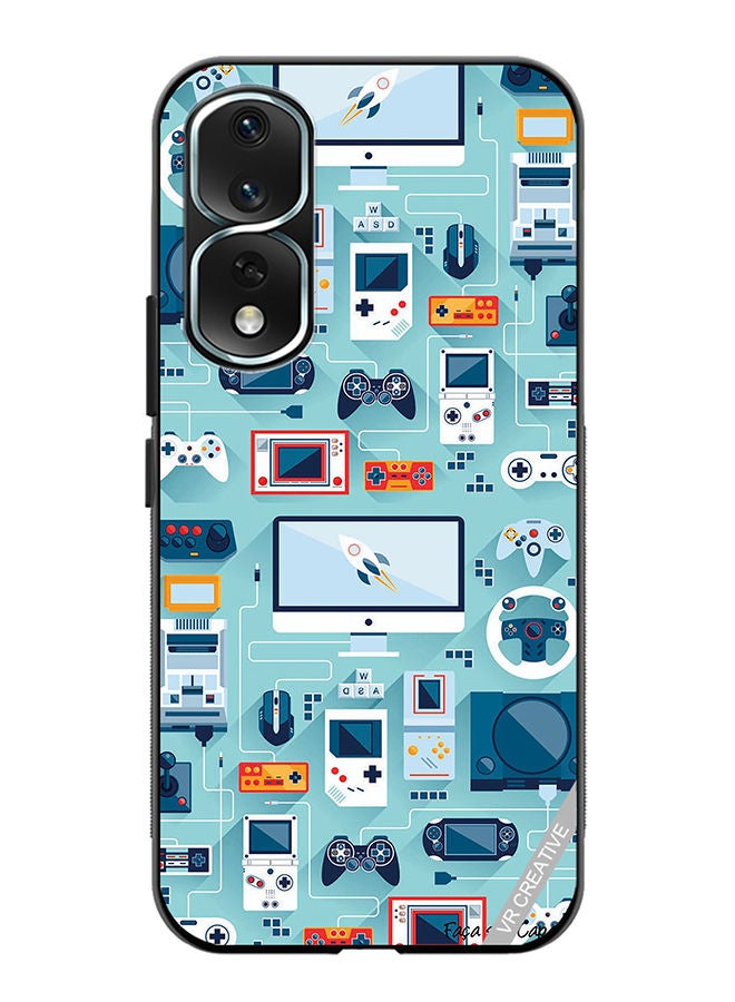 VR CREATIVE Protective Case Cover For Honor 80 Pro Ps 5 Remote Controls Design Multicolour - Image 1