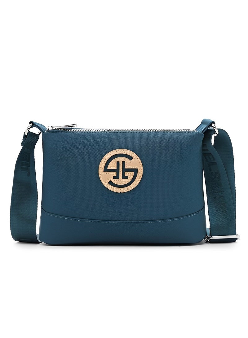 REOCLE Women's Shoulder Handbags Fashion Vegan Leather Crossbody Bag with Adjustable Strap & Large Capacity & Simple Style Shoulder Purse for Ladies - Image 2