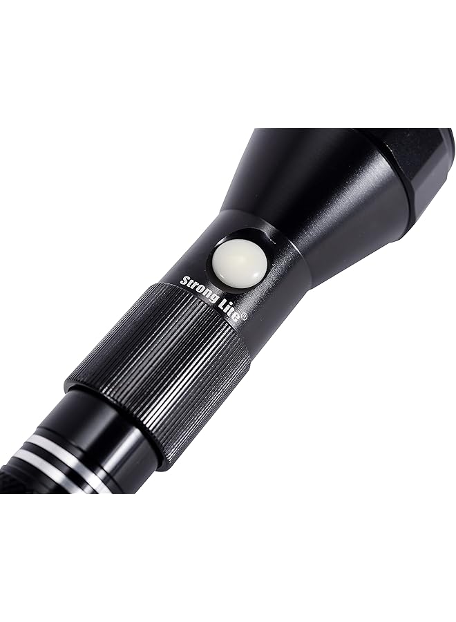 Strong Lite Rechargeable LED Long Range Torch Light 3000 Meters 1050 Lumen Black Aluminum IPX8 Waterproof CREE X5 L2 LED - Image 2