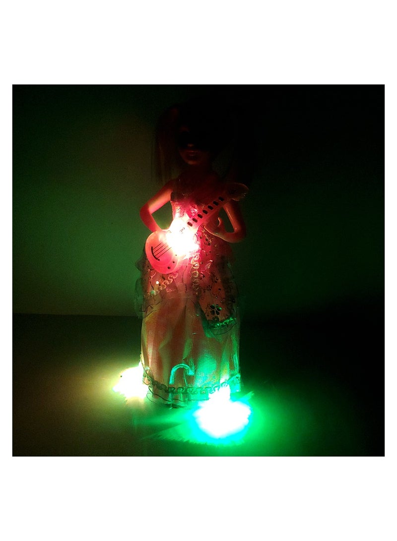 Toy Box Fashion Doll Guitar Girl Doll with Light And Music - Image 4
