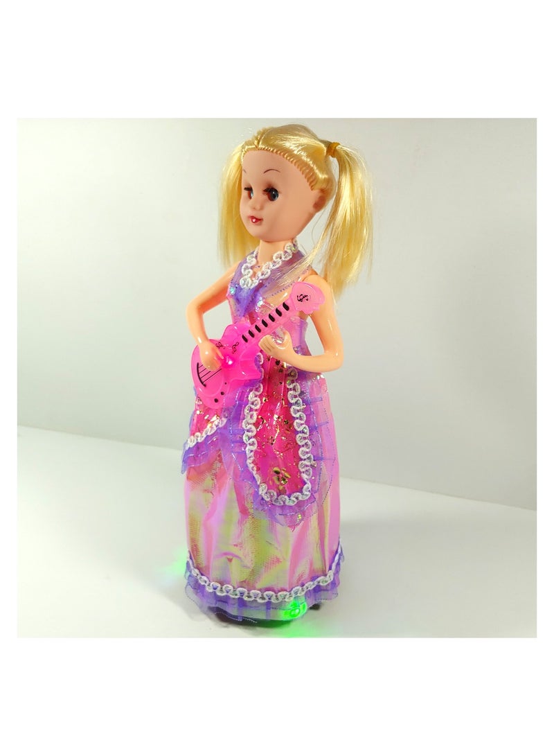 Toy Box Fashion Doll Guitar Girl Doll with Light And Music - Image 3