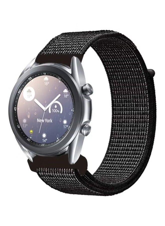 vesus Replacement Band For Samsung Galaxy Watch3 41mm Reflector Black