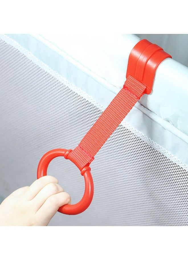 MIXDE Crib Pull Rings Cot Hanging Rings Walking Assistant 4 Colors  - Image 4