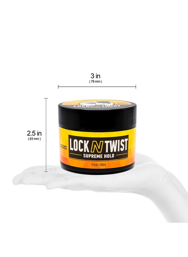 AllDay Locks Llday Locks Lock N Twist ; Locking Gel Retwist Locks Supreme Hold ; Smooths & Tames Frizz Flake Free Soft Finish ; 5 Oz - Image 5
