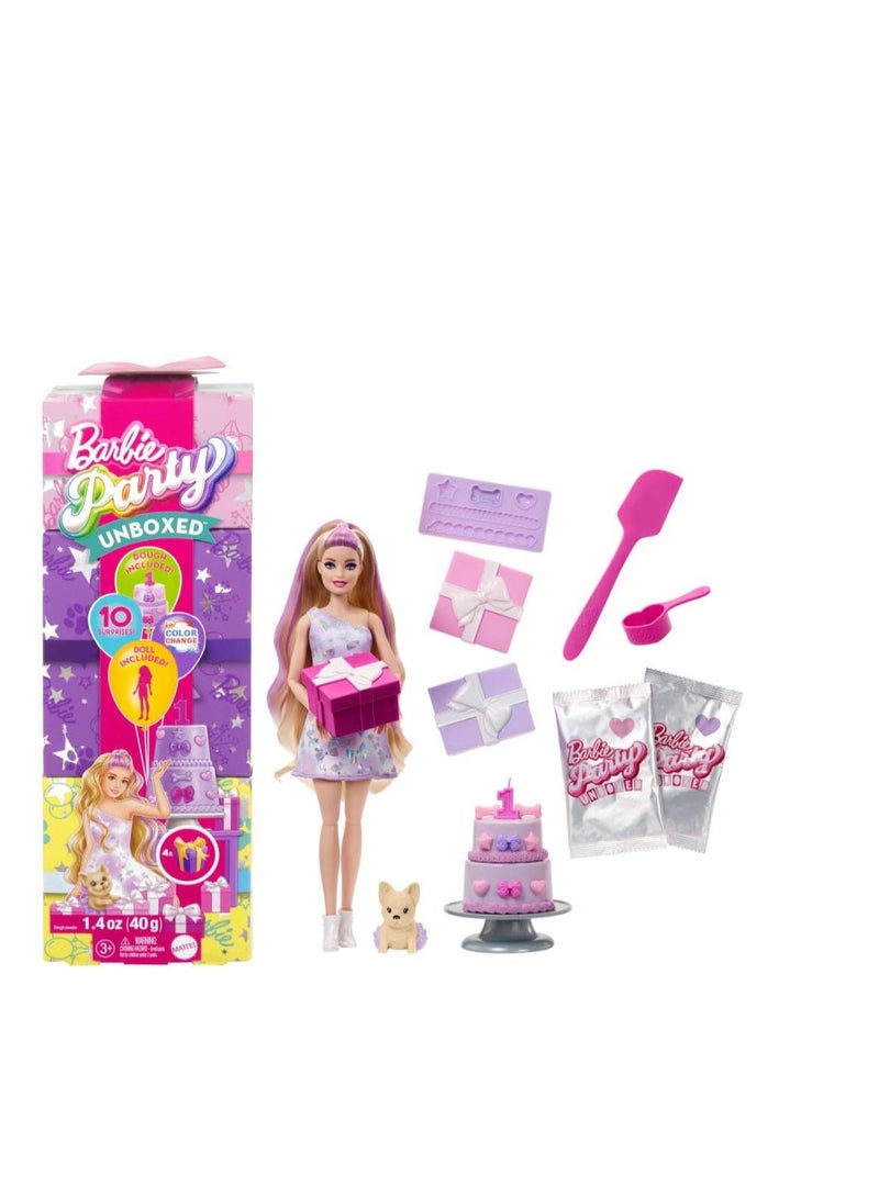 Barbie Party Unboxed Reveal Blonde - Image 2