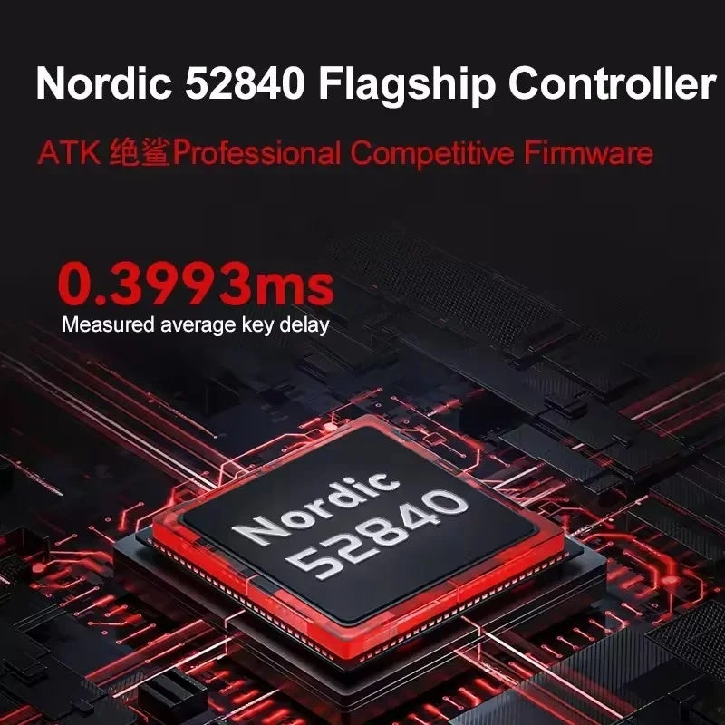 اي تي كي ماوس ATK Blazing Sky F1 Extreme Wireless Gaming Mouse, 35g Ultra-Light, PAW3950 Ultra Sensor, 8000Hz Polling Rate, FPS - Image 4