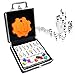 Yinlo Mexican Train Dominoes Set Hub with Real Train Sound Double 12 Colored Number - Image 4