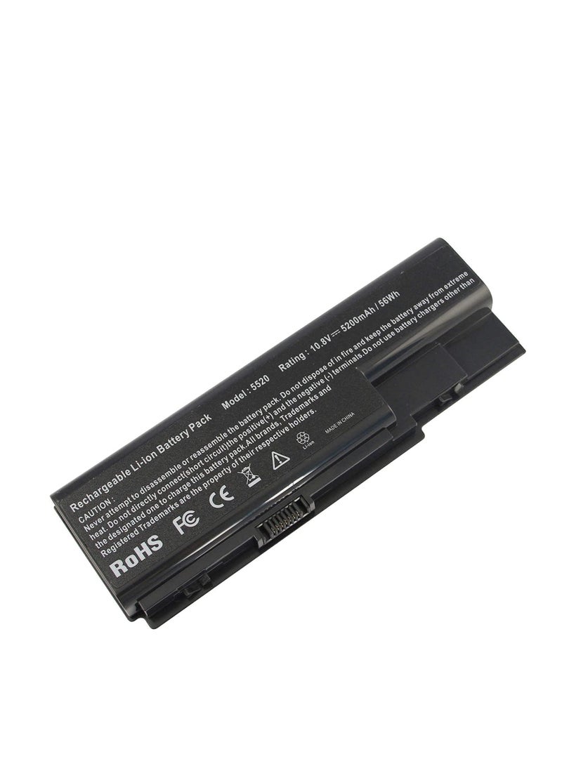Terabyte AS07B31 AS07B41 AS07B51 AS07B61 AS07B71 AS07B32 AS07B42 AS07B52 AS07B72 Laptop Battery Replacement for Acer Aspire 7520 5720 5520 5310 7720 5315 5920 Gateway MD2614u MD7818u MD2601u (10.8V - Image 1
