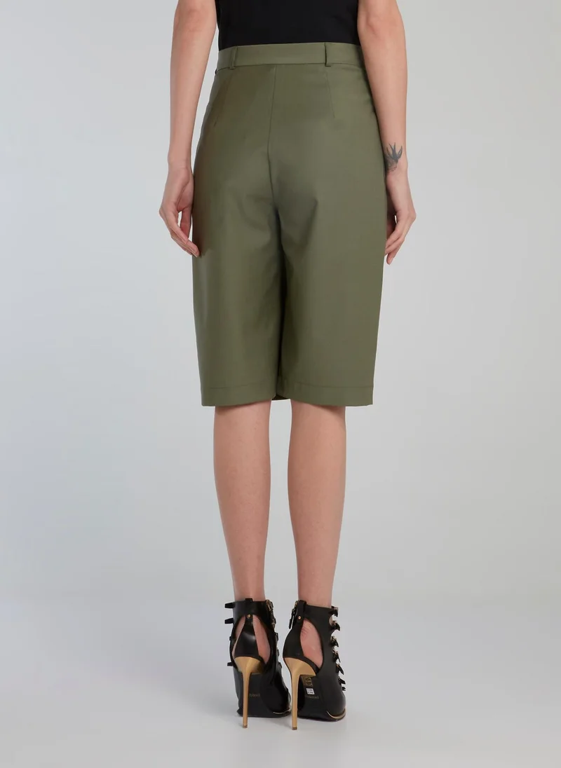 Anouki Prince of Wales Khaki Shorts