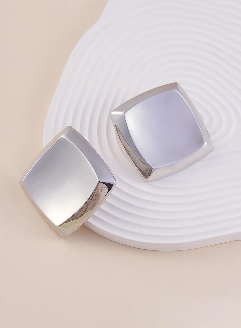 SOHI Geometric Shaped Slab Artificial Drop Earring Jewellery - Image 2