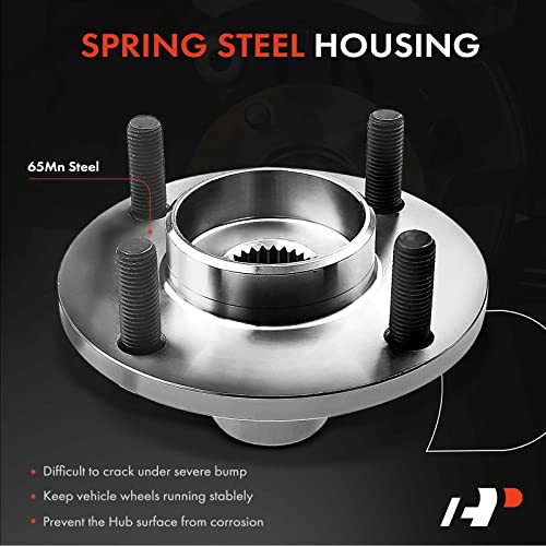 A-Premium Front Wheel Bearing and Hub Assembly Compatible with Ford Focus 2000-2011, w/5-Lug - Image 5
