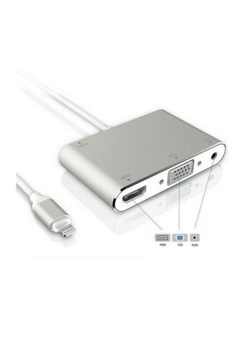 Lightning to HDMI/VGA Adapter with Audio for Apple
