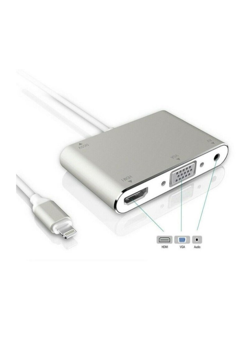 Lightning to HDMI/VGA Adapter with Audio for Apple