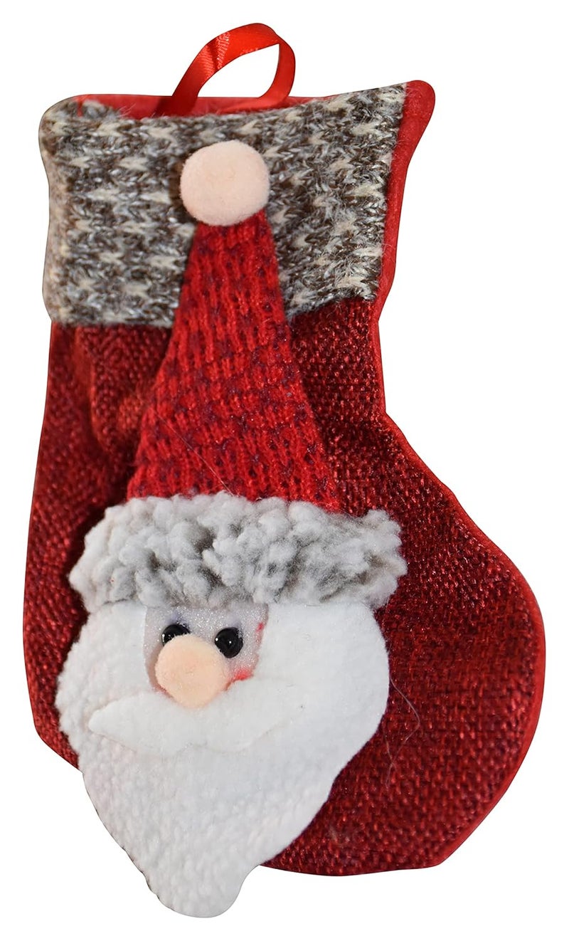 My Party Suppliers Jagmag Christmas Santa Stockings Decoration Socks Cute Ornaments Festival Party Xmas Tree Hanging Decoration Christmas Tree Pendant Gift BagSanta Decoration Christmas Stockings - Image 2