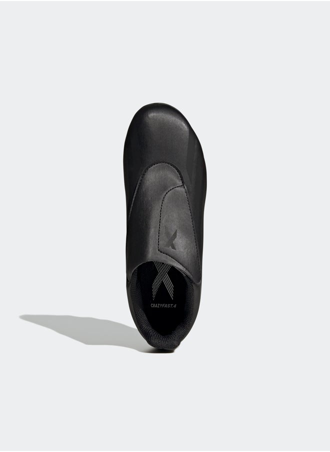 Adidas - X Crazyfast.4 Hook-and-Loop Flexible Ground Football Boots - Image 1