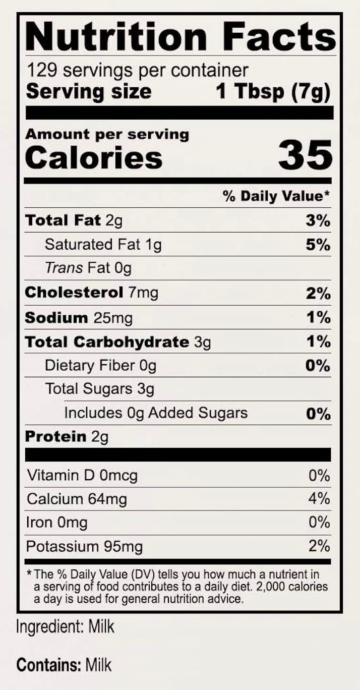 Anthony's Whole Milk Powder, 2 lb, Gluten Free, Non GMO, Made in USA - Image 3