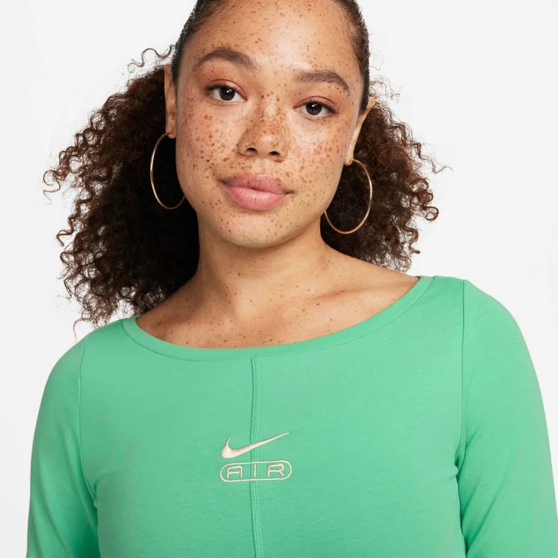 Nike Green Women's Air Long-Sleeve Top for Women | Best Price UAE
