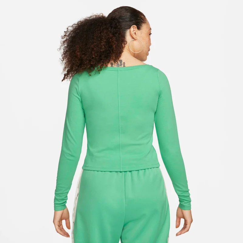 Nike Green Women's Air Long-Sleeve Top for Women | Best Price UAE