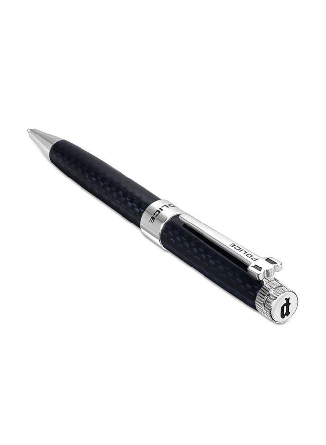 POLICE Constatia Black and Silver Stainless Steel Pen for Men - Image 2