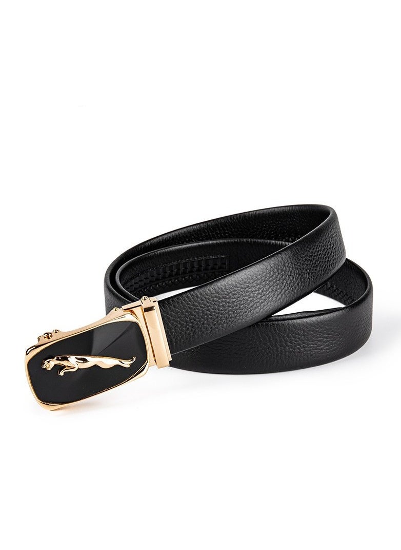 KUYING - Creative Casual And Versatile Wear-resistant Leather Belt - Image 1